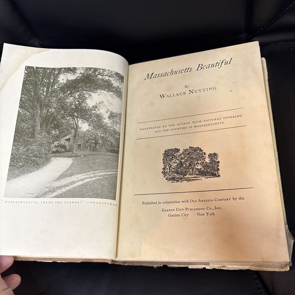 Massachusetts Beautiful (States Beautiful Series)‎ By Wallace Nutting Hardcover - Picture 8 of 13